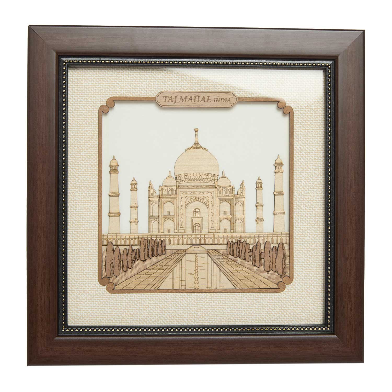 Taj Mahel Wood Frame (Copy)
