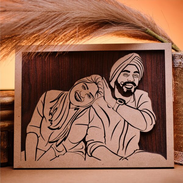Artistic Carvings Wooden Photo