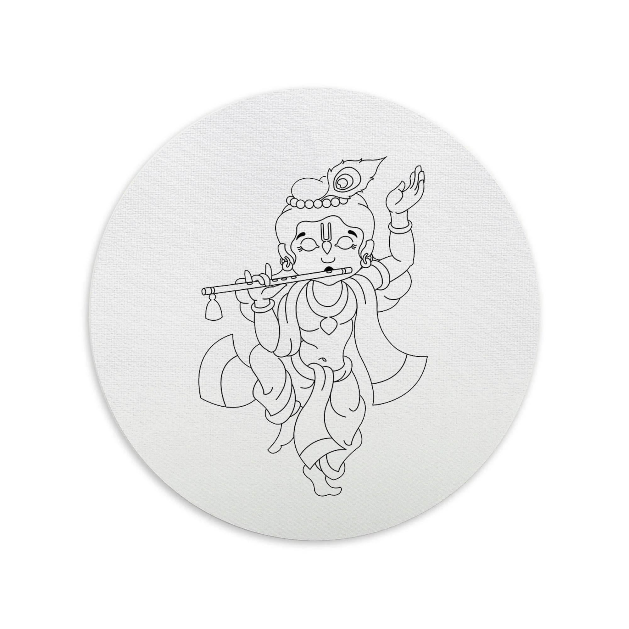 Pre Marked Canvas Base – Bal Krishna