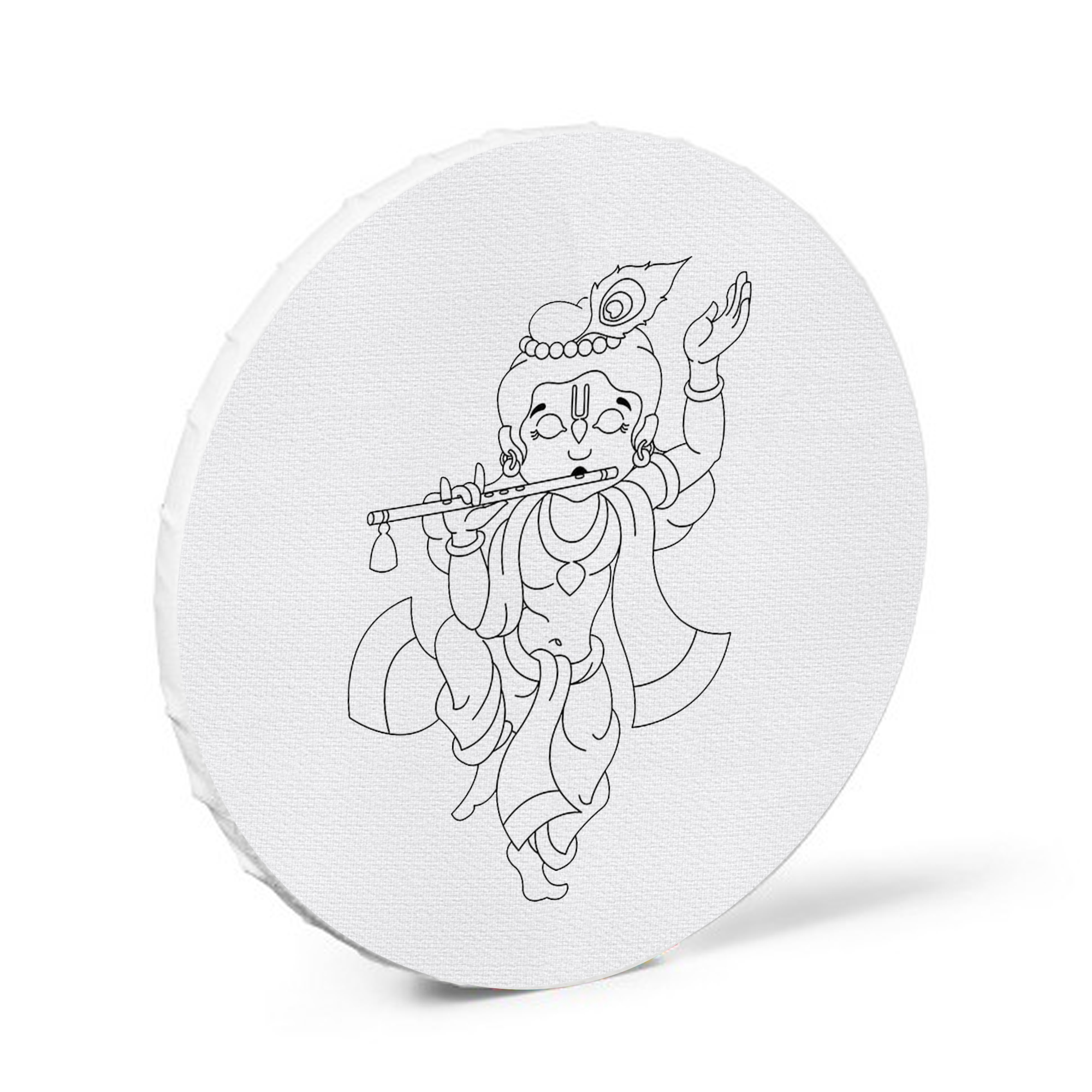 Pre Marked Canvas Base – Bal Krishna