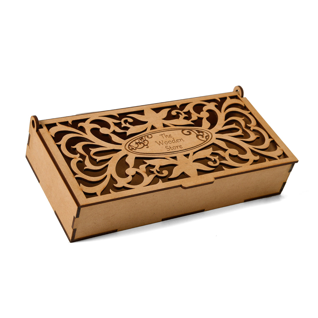 mdf box 09 Rectangular Wooden Box