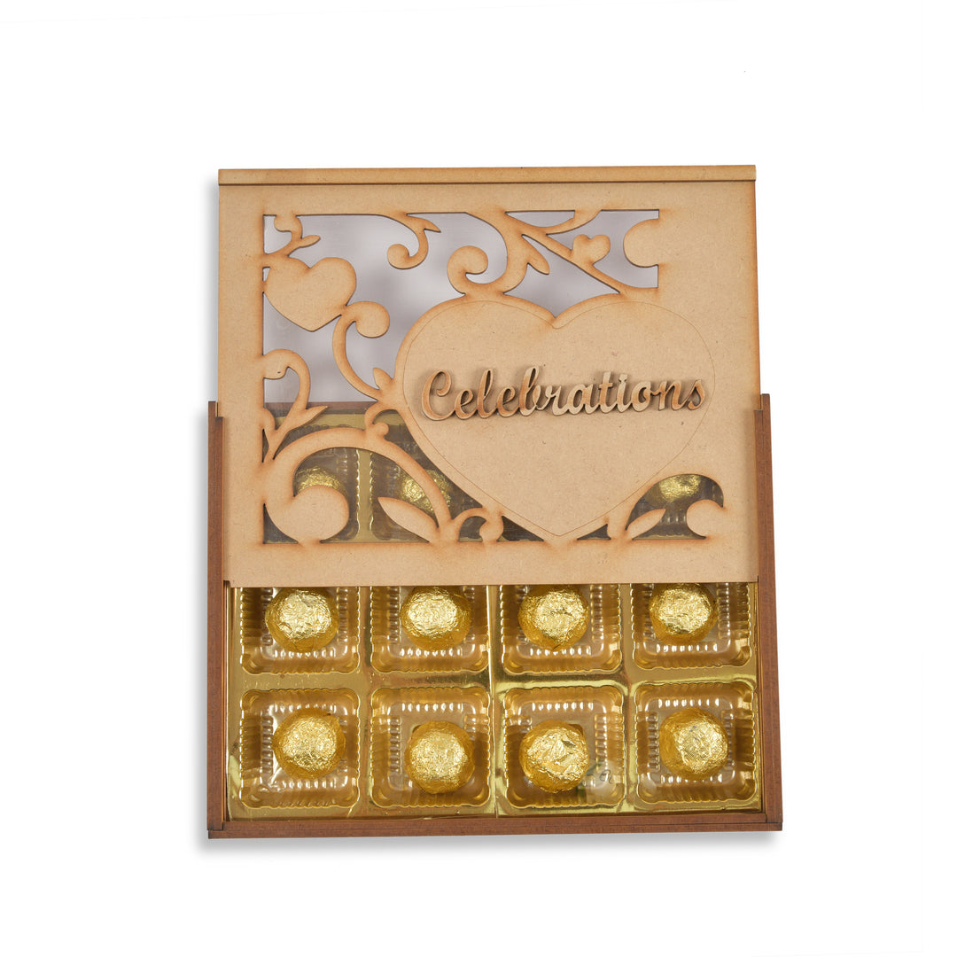 mdf box 024 Celebrations Chocolate Box