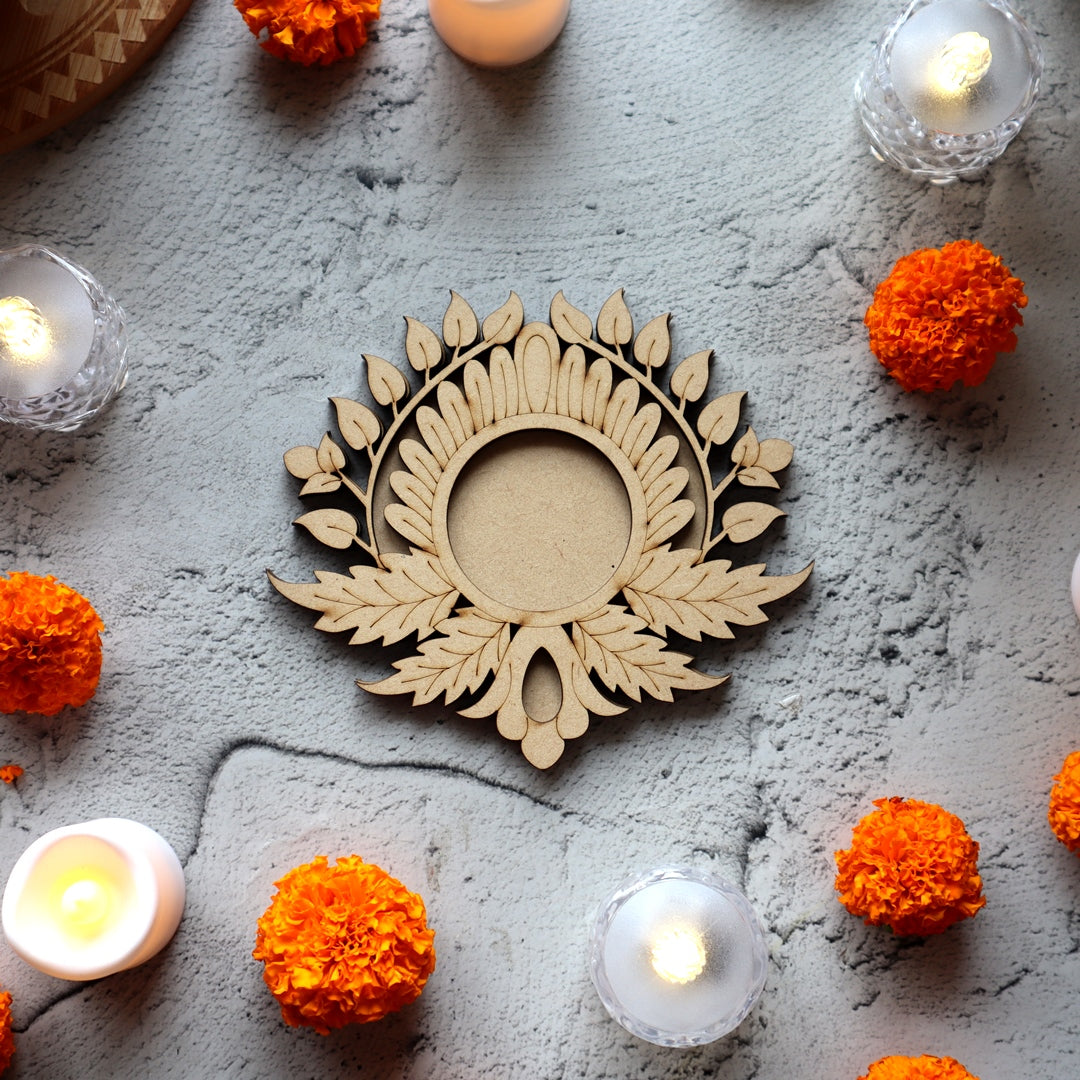 Rajwadi Pallav T Light Candle Holder