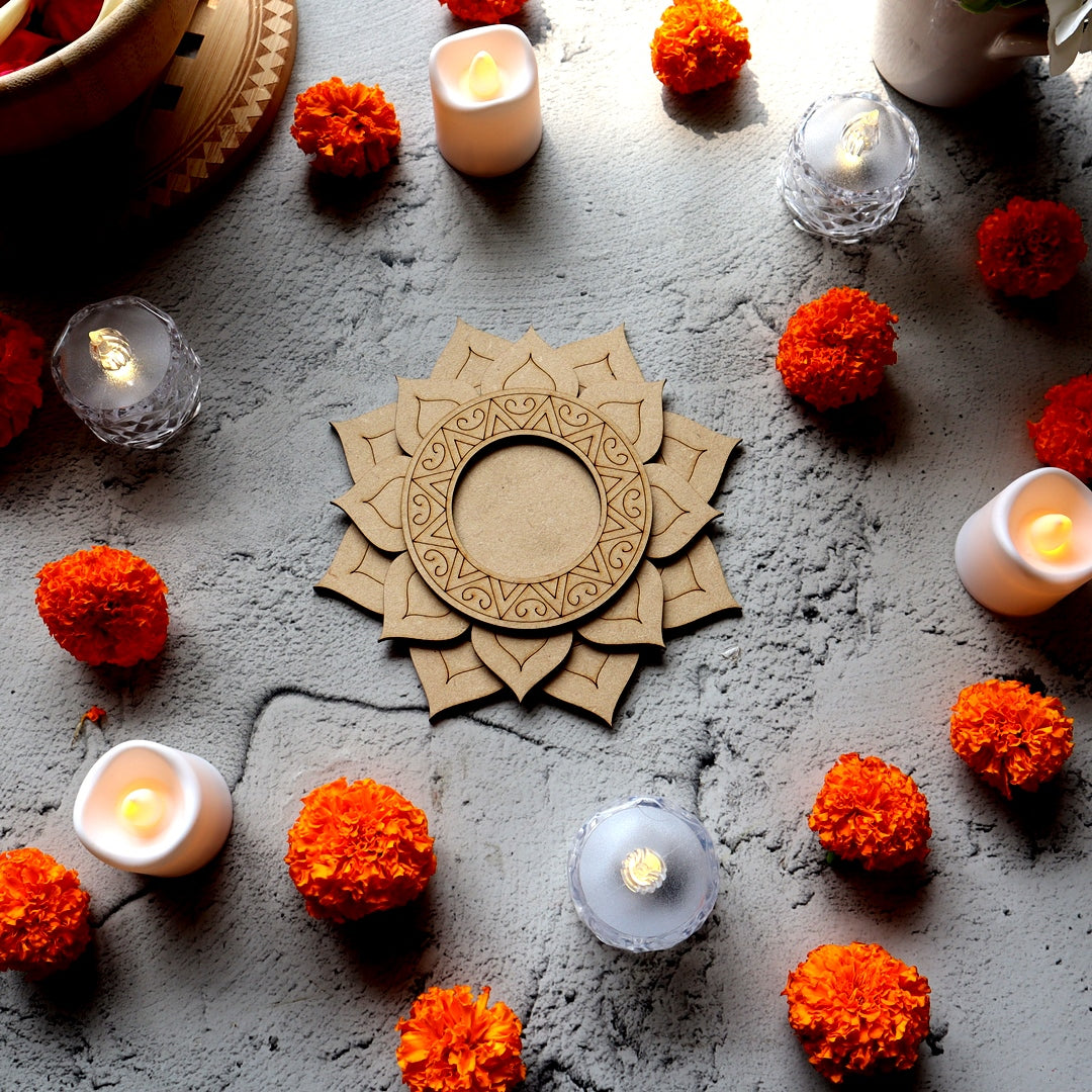 Nalini T Light Candle Holder decoration for diwali