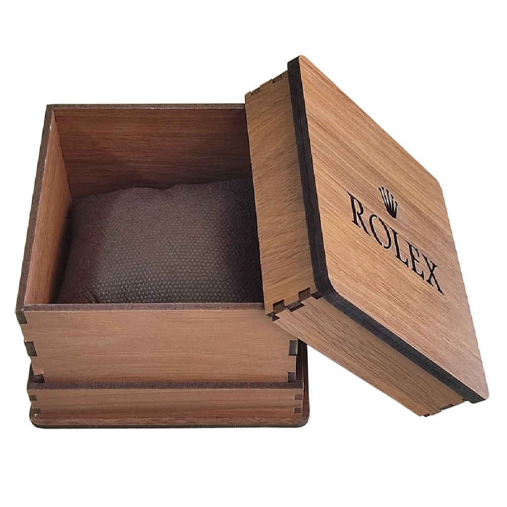 Diwali Box 056 Rolex Watch Wooden Box – Single Slot