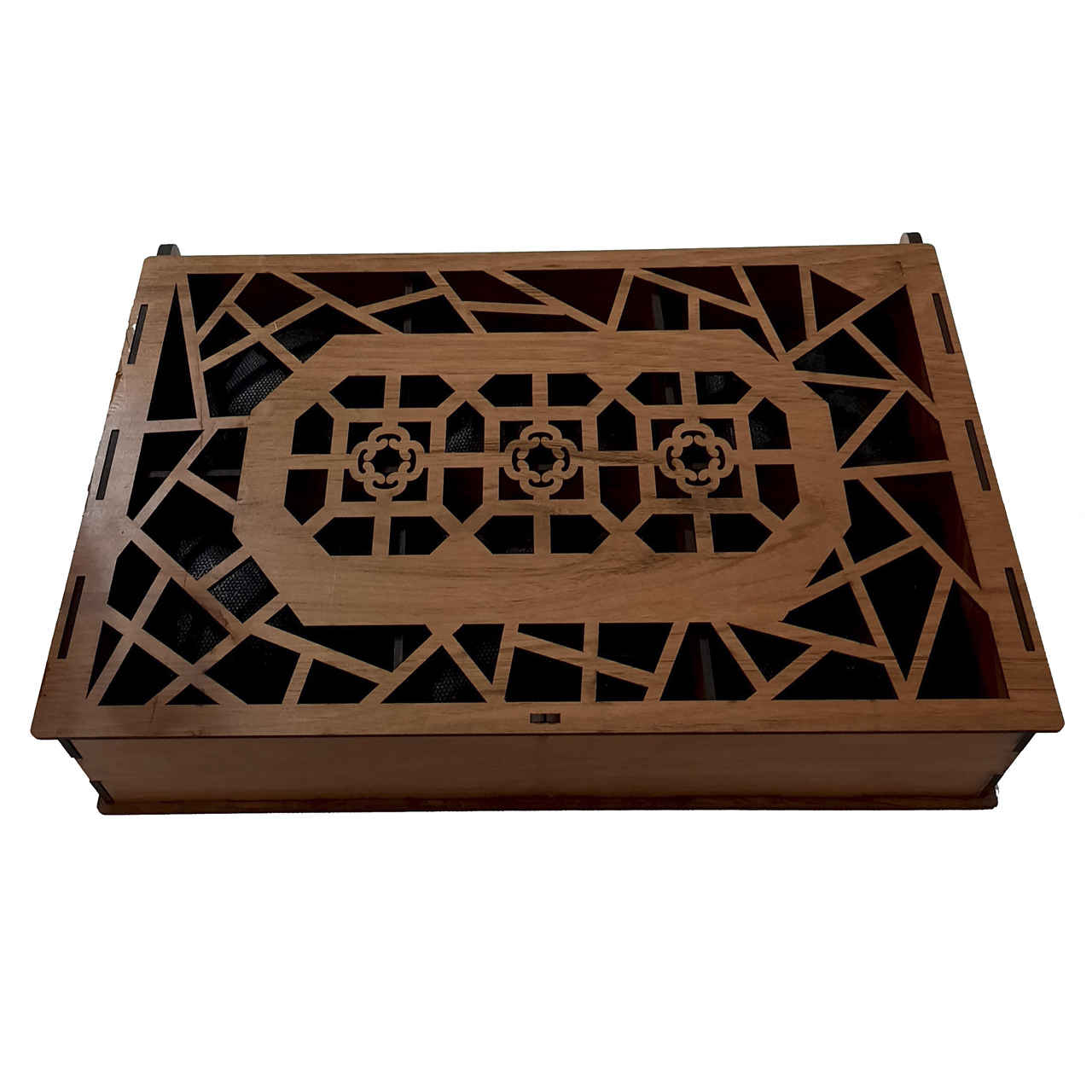 Diwali Box 060 Wooden Watch Box with 6 Slots and Watch Pillows