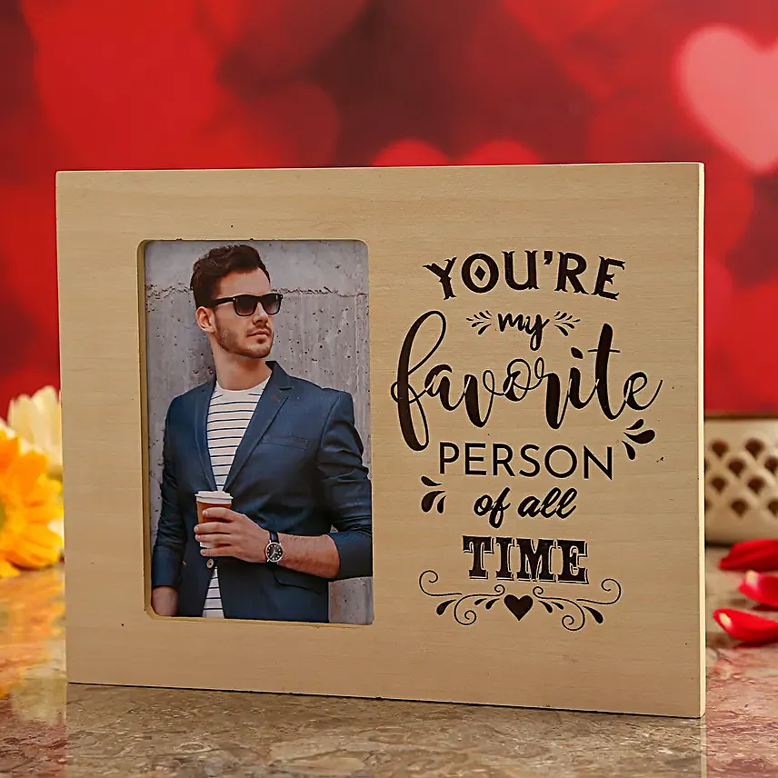 Fm 039 You Are My Favourite Picture Personalised Photo Frame